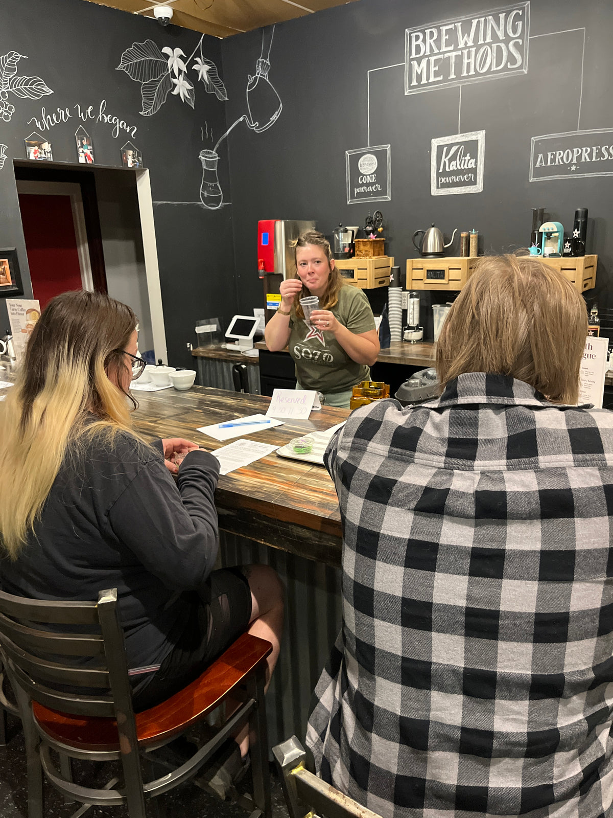 Roasting Tour + Cupping and Sensory Experience