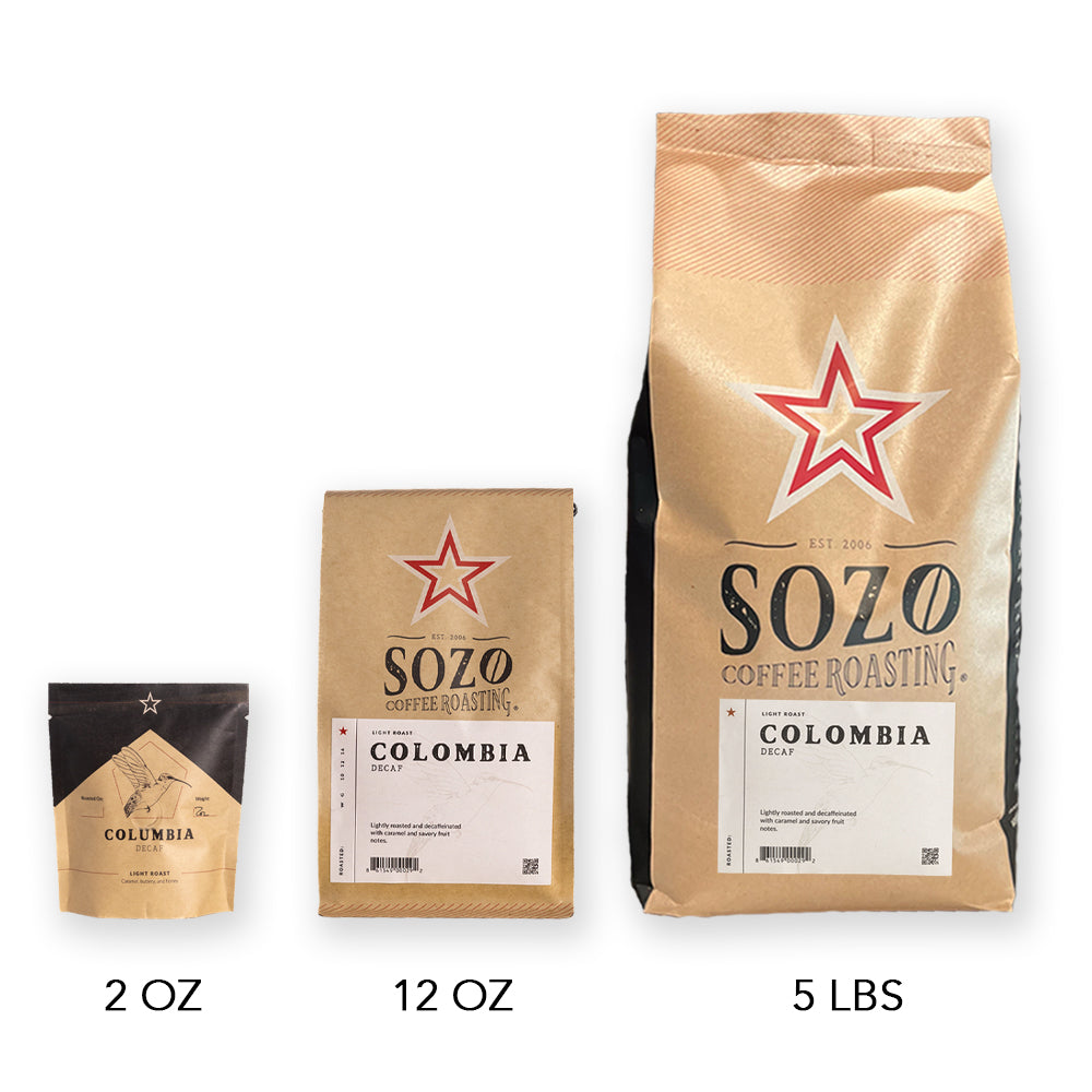 Colombia Decaf – SoZo Coffee Roasting